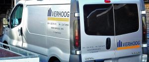 Verhoog-bus